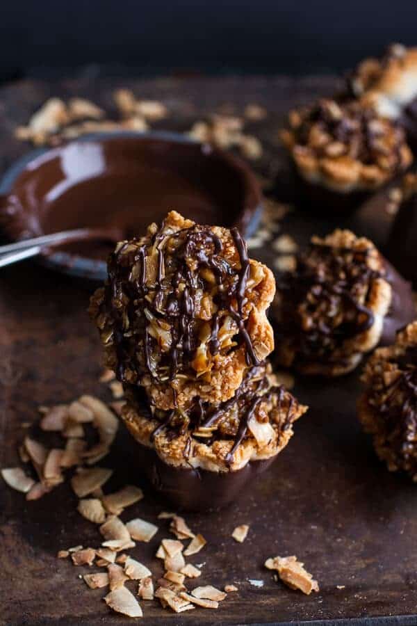 Samoa Macaroon Tarts | halfbakedharvest.com @hbharvest