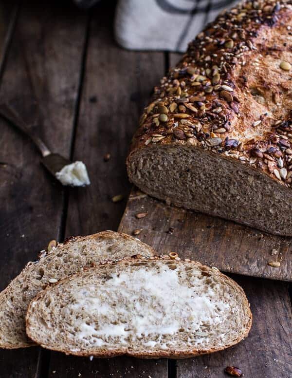 Seeded Whole Grain Breakfast Bread | halfbakedharvest.com @hbharvest