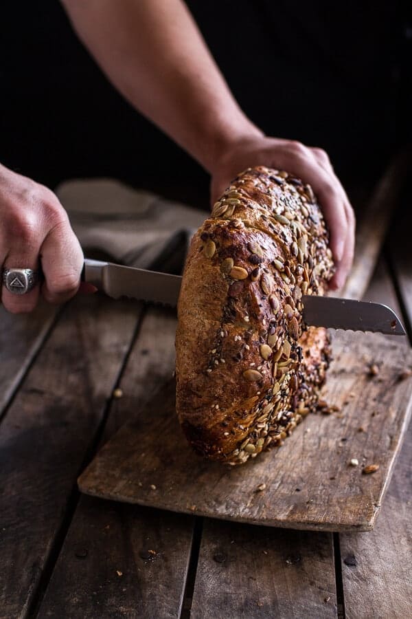 Seeded Whole Grain Breakfast Bread | halfbakedharvest.com @hbharvest