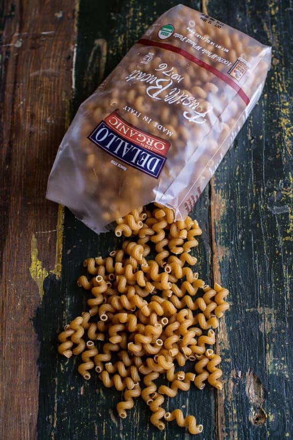 Butternut Squash + Brussels Sprouts in Mac n’ Cheese with Buttery Bacon Ritz Crackers | halfbakedharvest.com @hbharvest