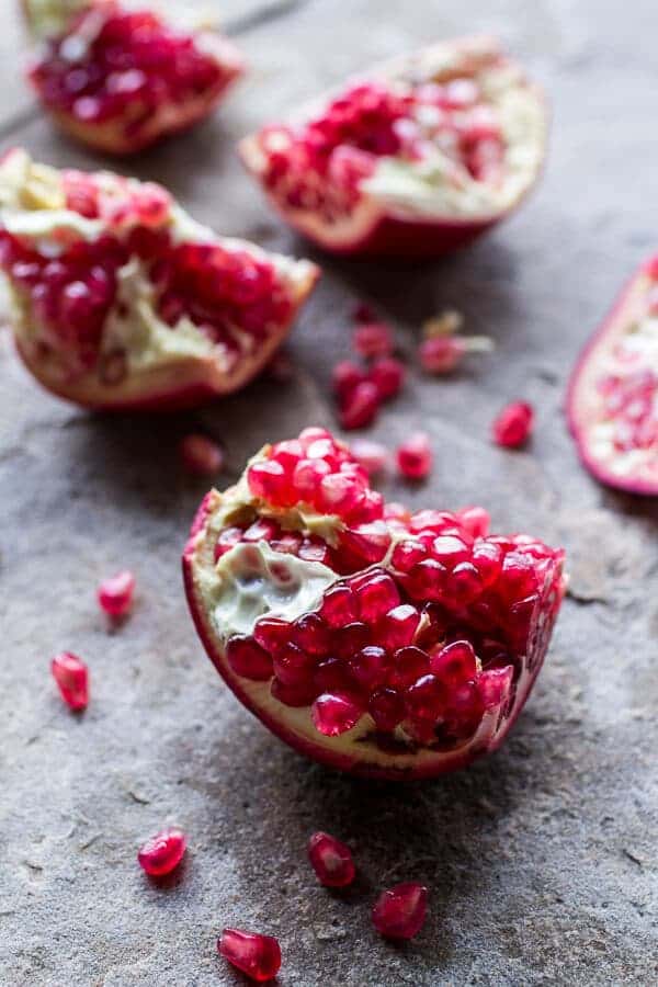 Cheesy Fried Polenta w-Pan Roasted Balsamic Brussels Sprouts + Roasted Garlic Sage Oil | halfbakedharvest.com @hbharvest