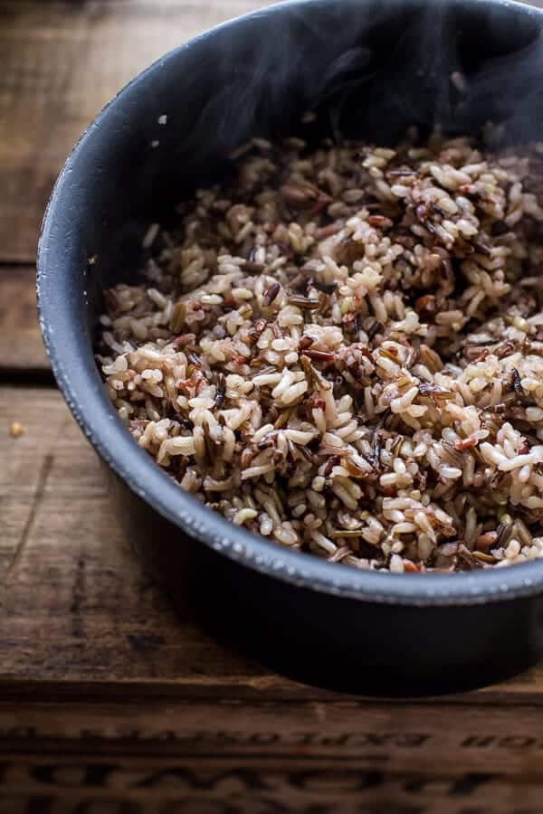 Harissa, Broccoli, Spinach, Wild Rice Casserole with Crispy Prosciutto | halfbakedharvest.com @hbharvest