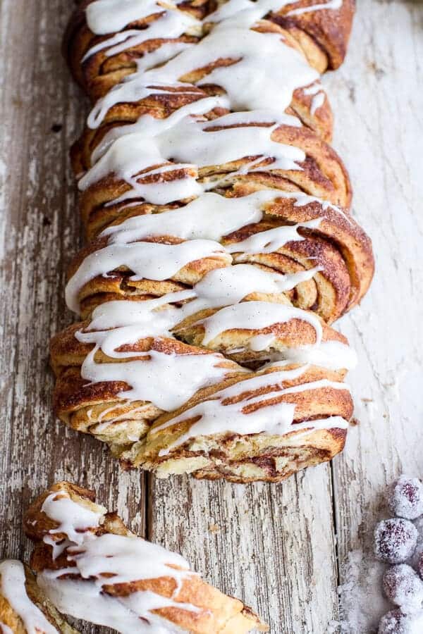 Overnight Pull-Apart Brioche Cinnamon Roll Bread | halfbakedharvest.com @hbharvest
