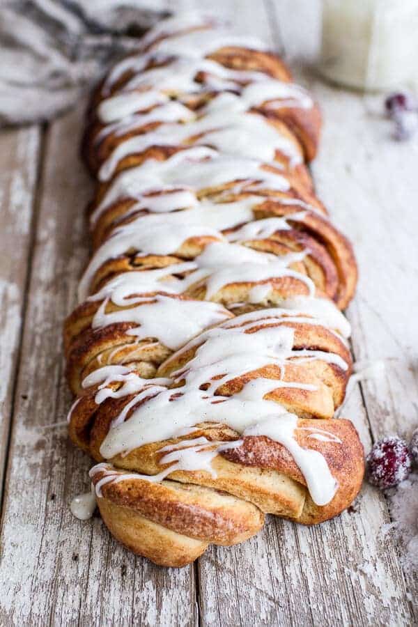 Overnight Pull-Apart Brioche Cinnamon Roll Bread | halfbakedharvest.com @hbharvest