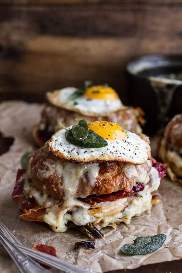 The Thanksgiving Leftovers Croque Madame | halfbakedharvest.com @hbharvest