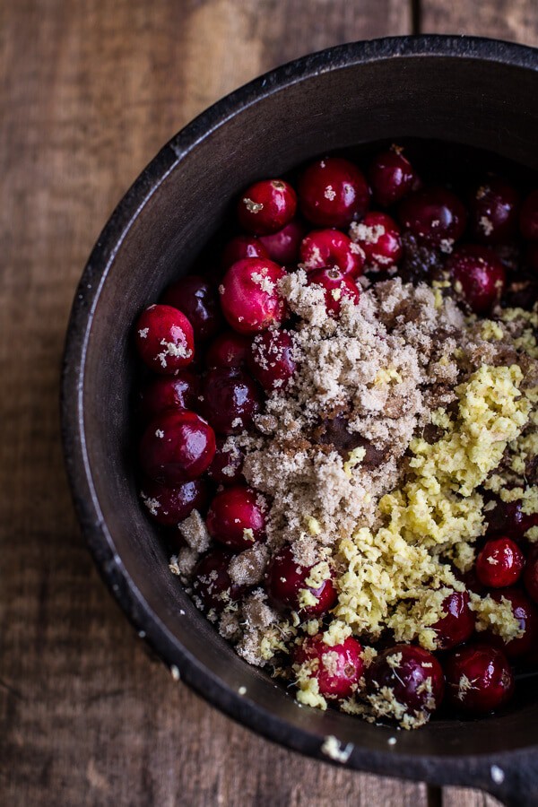 Gingery Steak and Brie Sliders with Balsamic Cranberry Sauce | halfbakedharvest.com @hbharvest