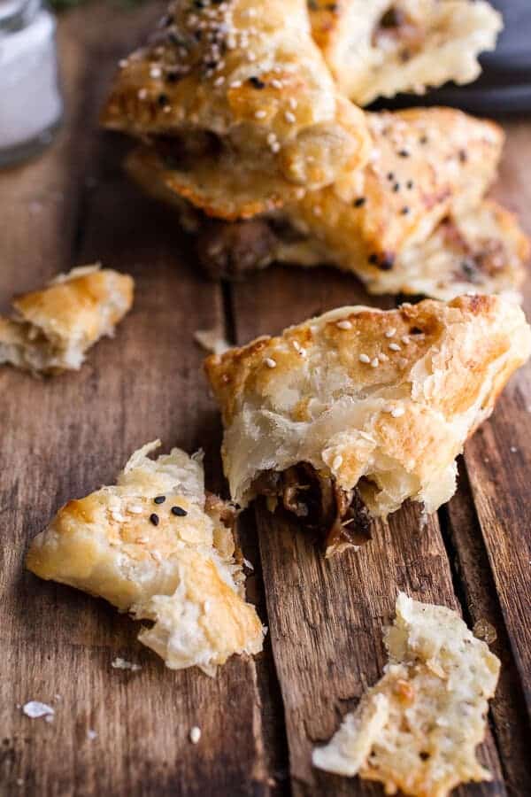 Mushroom and Havarti Turnovers | halfbakedharvest.com @hbharvest