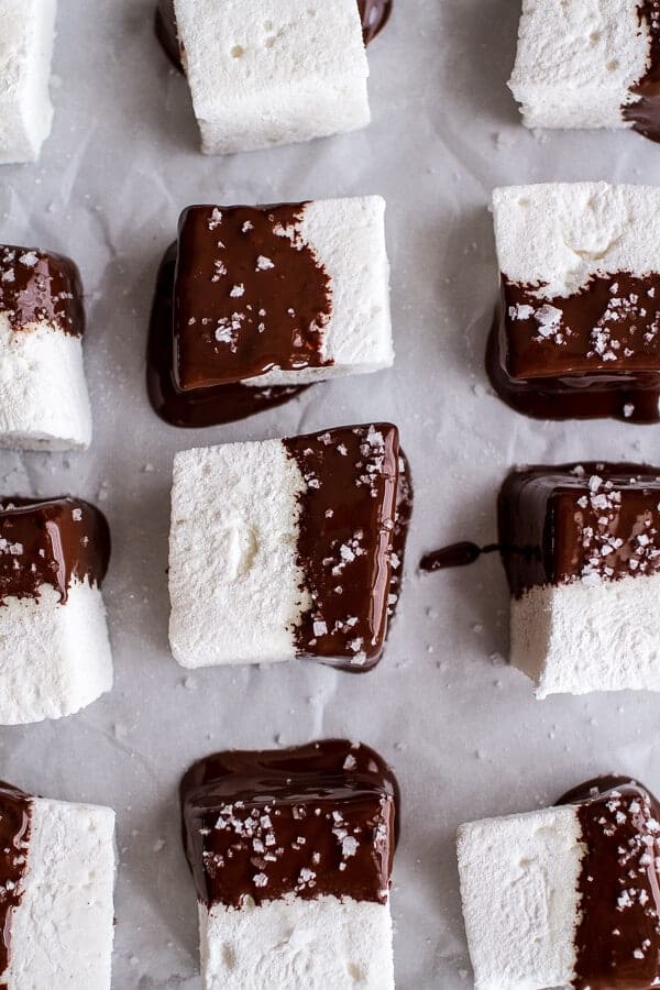 Naughty Nice Hot Cocoa with Spiked Eggnog Marshmallows | halfbakedharvest.com @hbharvest