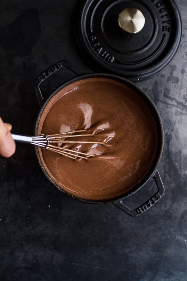 Naughty Nice Hot Cocoa with Spiked Eggnog Marshmallows | halfbakedharvest.com @hbharvest