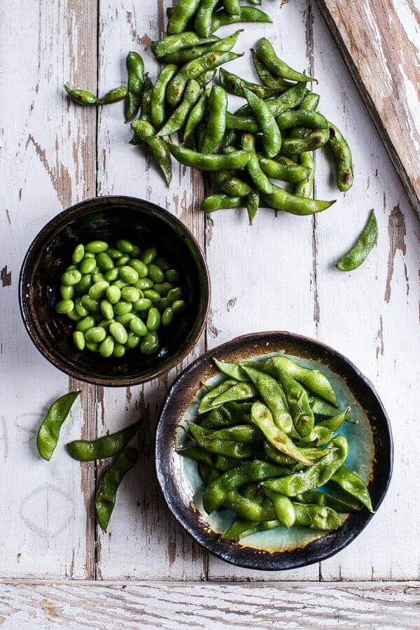 Sake and Ginger Soba Noodle Salmon Stir Fry | @hbharvest