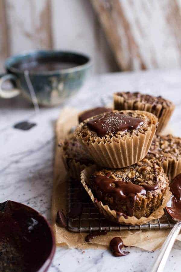 Vanilla Chia and Earl Grey Chocolate Banana Muffins | halfbakedharvest.com @hbharvest