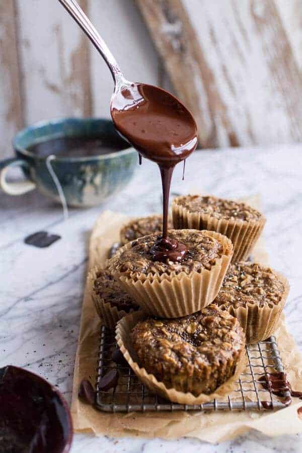 Vanilla Chia and Earl Grey Chocolate Banana Muffins | halfbakedharvest.com @hbharvest