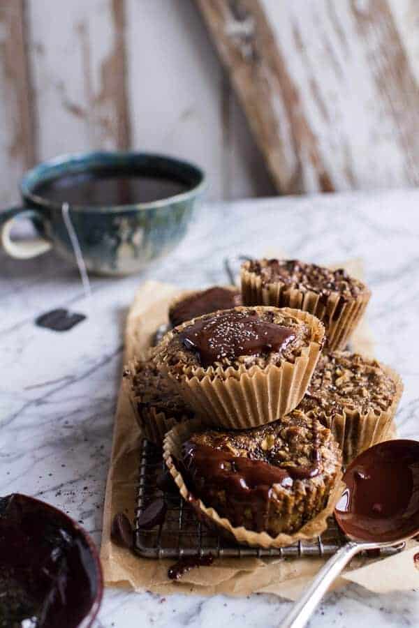 Vanilla Chia and Earl Grey Chocolate Banana Muffins | halfbakedharvest.com @hbharvest