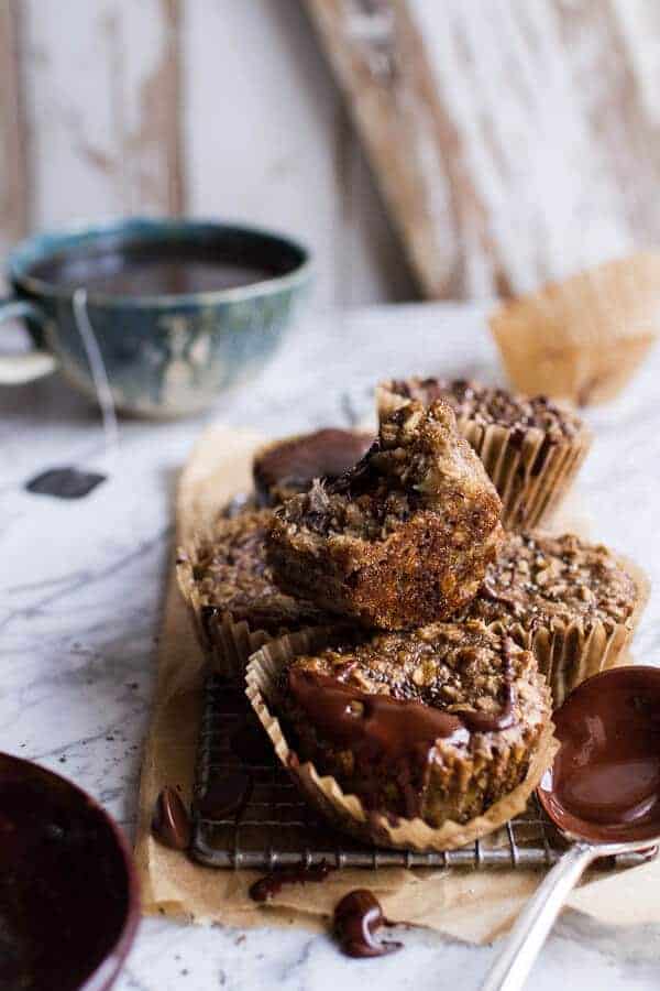 Vanilla Chia and Earl Grey Chocolate Banana Muffins | halfbakedharvest.com @hbharvest