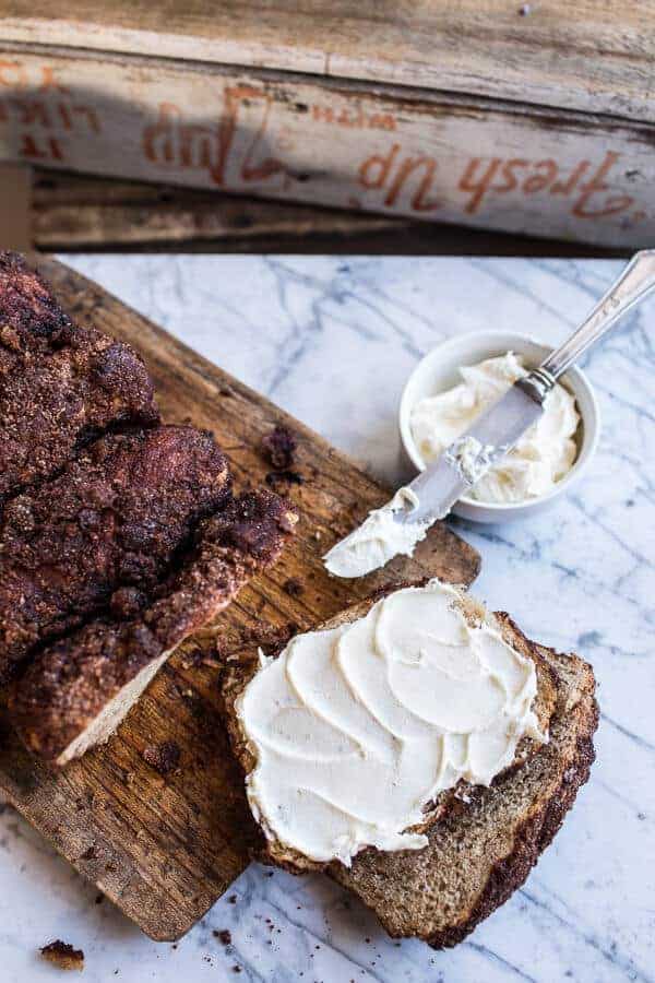 Cinnamon Crunch Bagel Loaf | halfbakedharvest.com @hbharvest