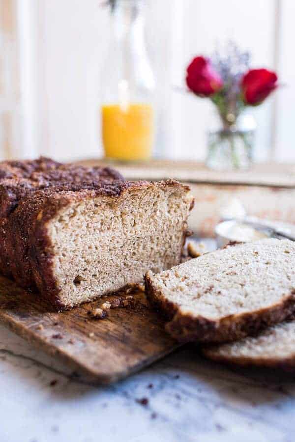 Cinnamon Crunch Bagel Loaf | halfbakedharvest.com @hbharvest