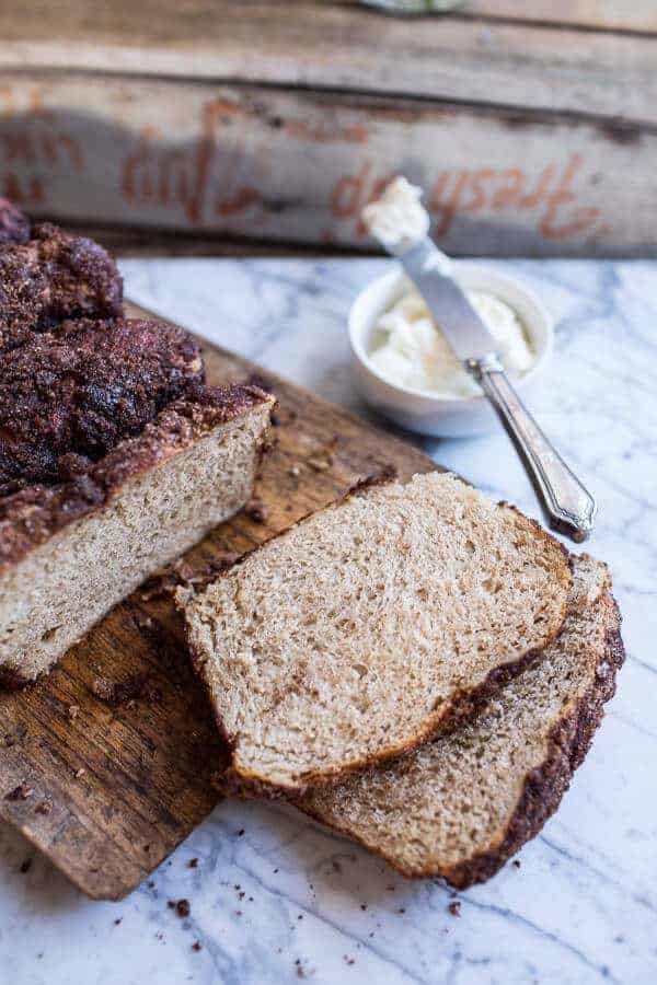 Cinnamon Crunch Bagel Loaf | halfbakedharvest.com @hbharvest