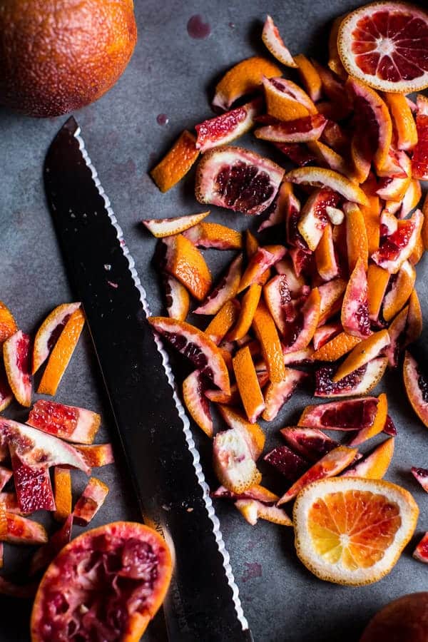 Coconut Honey Crepes with Whipped Mascarpone + Blood Orange Compote | halfbakedharvest.com @hbharvest