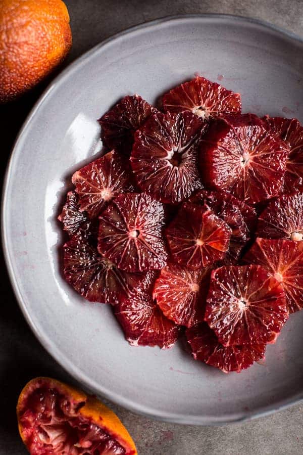 Coconut Honey Crepes with Whipped Mascarpone + Blood Orange Compote | halfbakedharvest.com @hbharvest