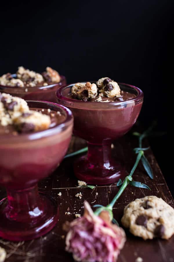 Kahlúa Chocolate Pudding...with Oatmeal Chocolate Chip Cookies | halfbakedharvest.com @hbharvest