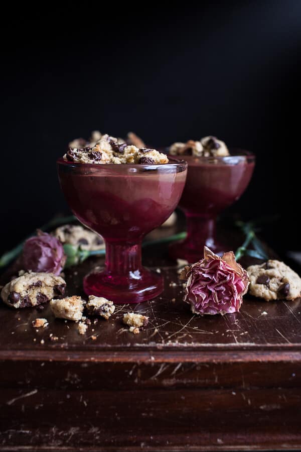 Kahlúa Chocolate Pudding...with Oatmeal Chocolate Chip Cookies | halfbakedharvest.com @hbharvest