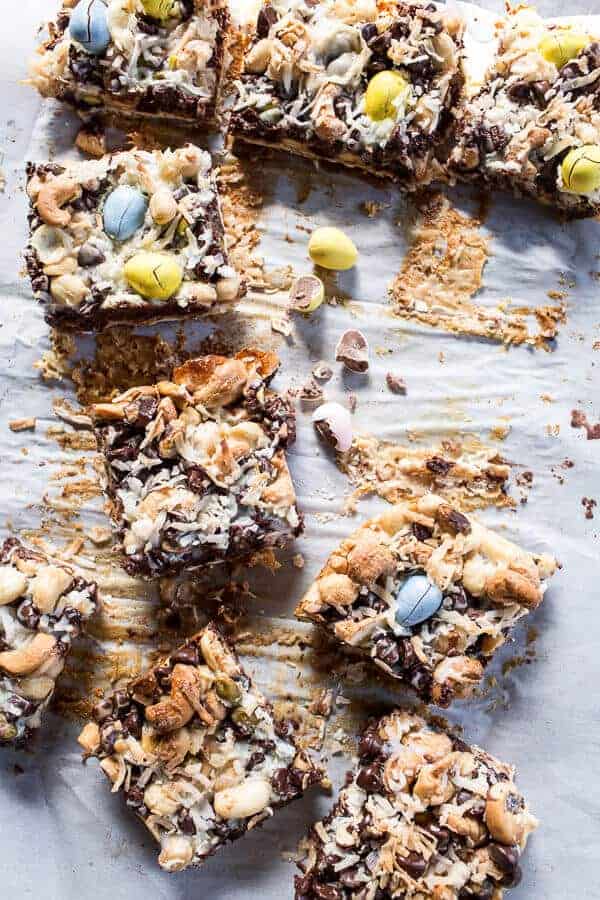 5 Ingredient (MAGIC) Matzo Chocolate Bars | halfbakedharvest.com @hbharvest