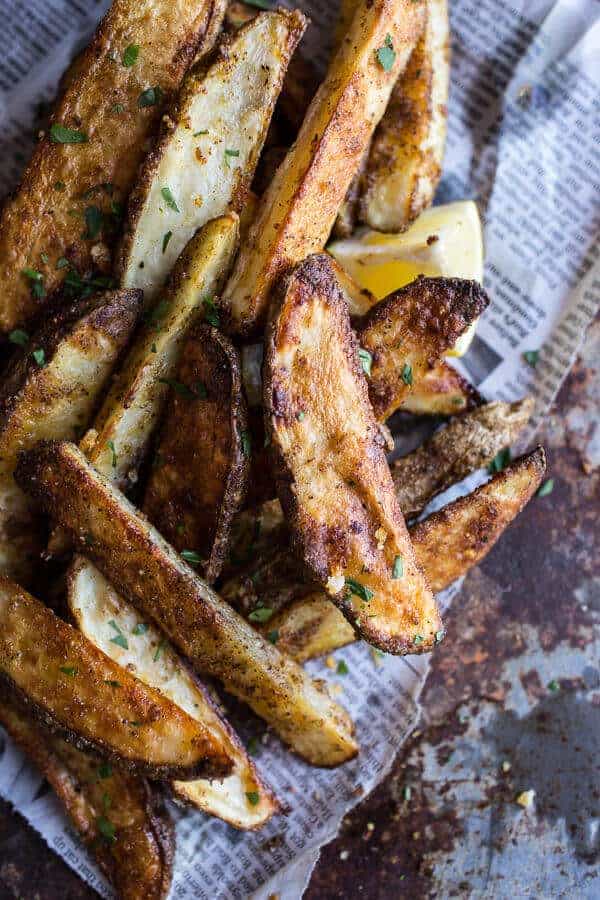 Potato Chip Crusted Fish and Chips…with all the Fixings| halfbakedharvest.com @hbharvest