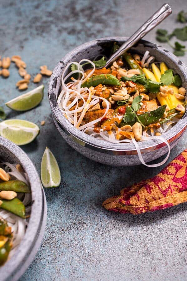 Spring Time Thai Red Fish Curry Noodles | halfbakedharvest.com @hbharvest