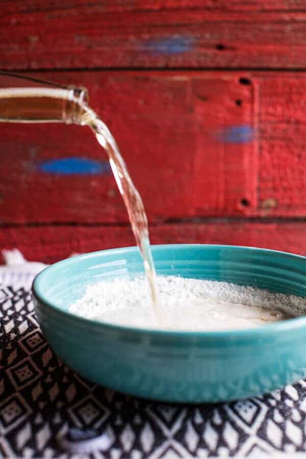 Banana Fritters On a Stick with Peanut Sugar + Mexican Chocolate Sauce | halfbakedharvest.com @hbharvest