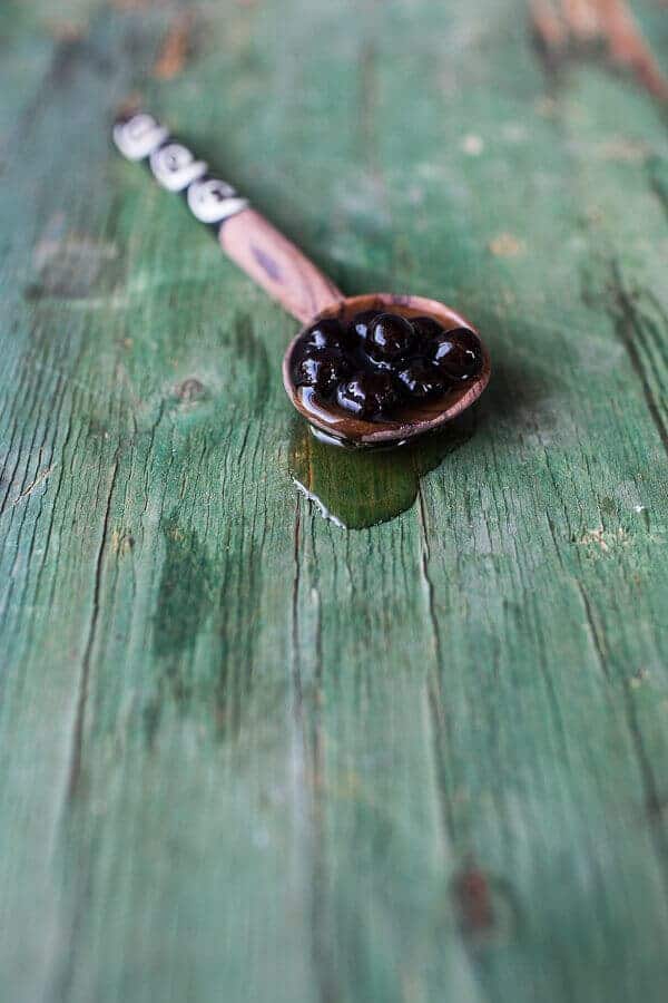 Chocolate Peanut Butter Bubble Panna Cotta with Honey Roasted Peanuts | halfbakedharvest.com @hbharvest