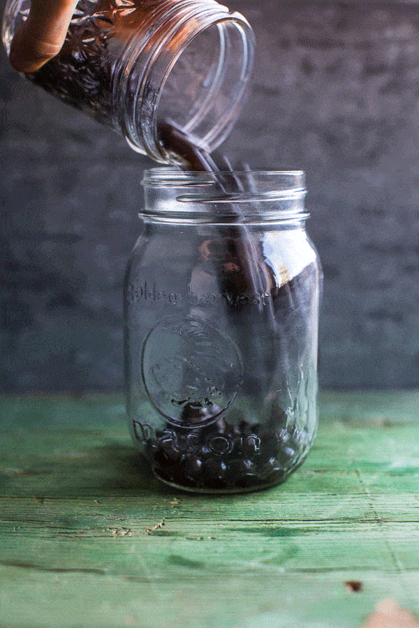 Chocolate Peanut Butter Bubble Panna Cotta with Honey Roasted Peanuts | halfbakedharvest.com @hbharvest