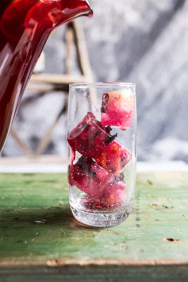Hibiscus, lemongrass, Basil and Honey Sweet Iced Tea | halfbakedharvest.com @hbharvest