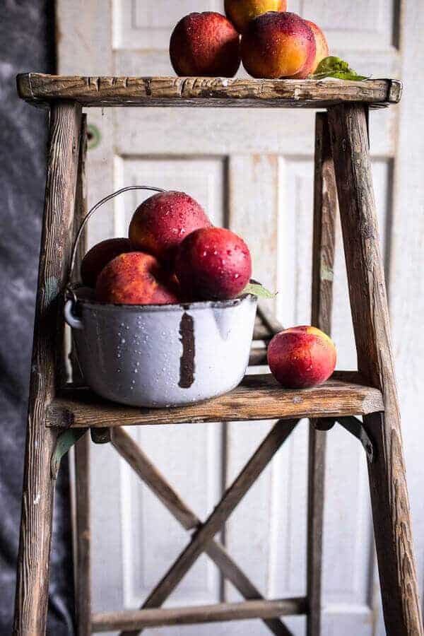 Buttermilk Chicken Biscuit with Habanero Peach Hot Sauce + Honey Butter | halfbakedharvest.com @hbharvest