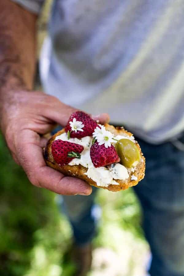 How to make a Killer Summer Cheeseboard (with Pickled Strawberries + Herb Roasted Cherry Tomatoes!) | halfbakedharvest.com @hbharvest