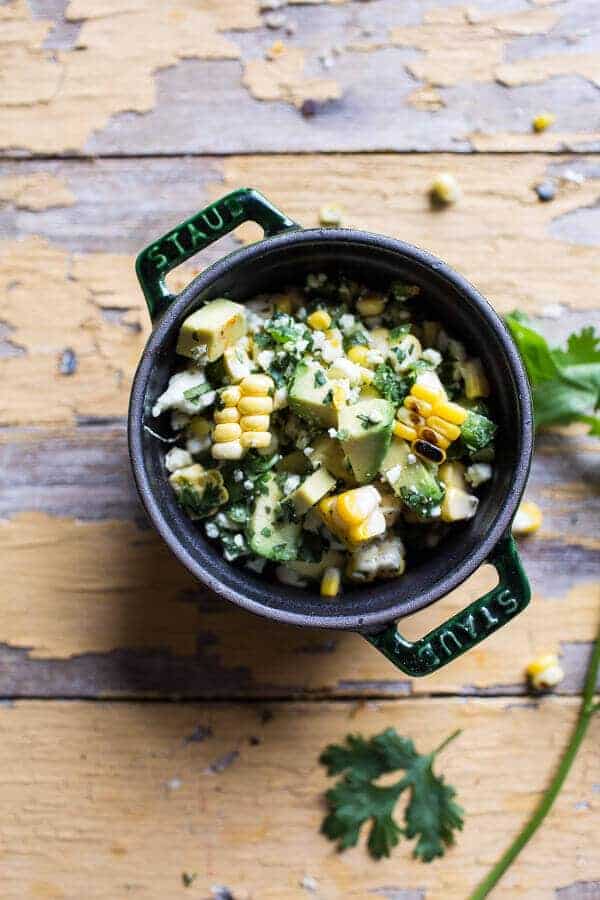 Zesty Grilled Shrimp Tacos with South of the Border Corn and Cotija Salsa | halfbakedharvest.com @hbharvest