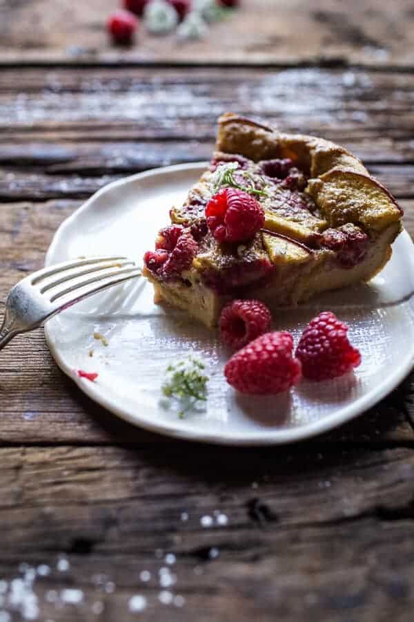 Raspberry, Nectarine and Sweet Corn Clafoutis | halfbakedharvest.com @hbharvest