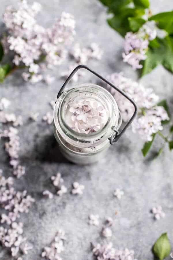Strawberry Jelly and Vanilla Cream Brioche Doughnuts with Lilac Sugar | halfbakedharvest.com @hbharvest