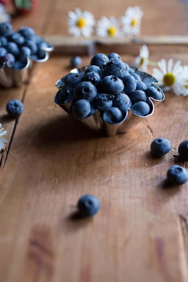 Blueberry Chamomile Dutch Baby with Honeycomb Ricotta | halfbakedharvest.com @hbharvest