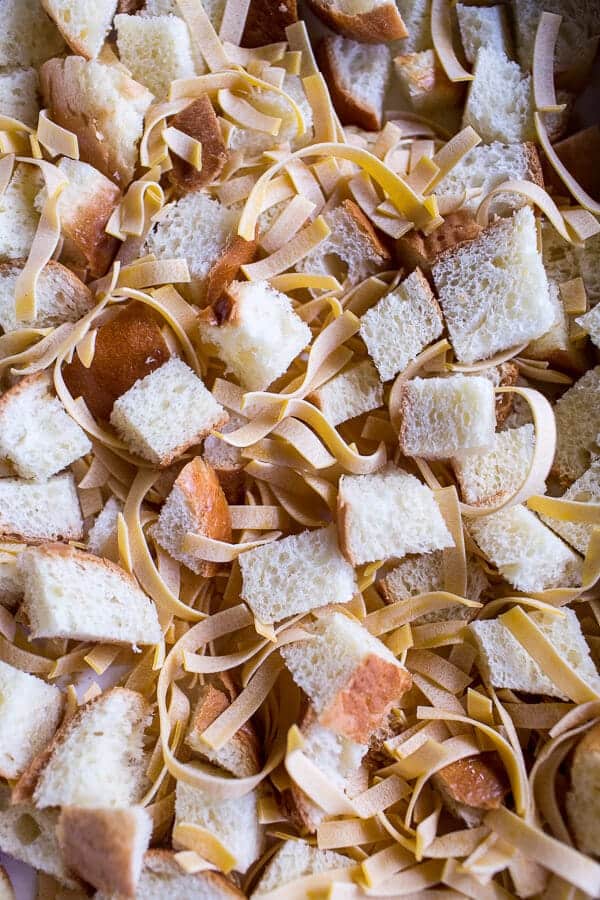 One Pan Healthier Chicken and Zucchini Noodle Casserole | halfbakedharvest.com @hbharvest