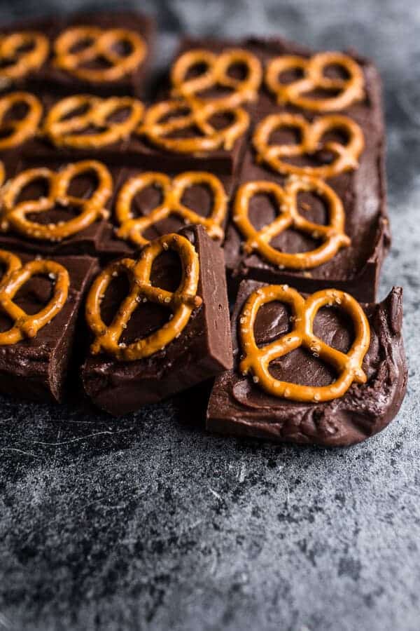 Salted Pretzel Nutella Fudge Milkshake with Malted Milk Whipped Cream | halfbakedharvest.com @hbharvest