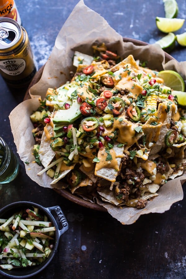 Easy Enchilada Beef Nachos-3