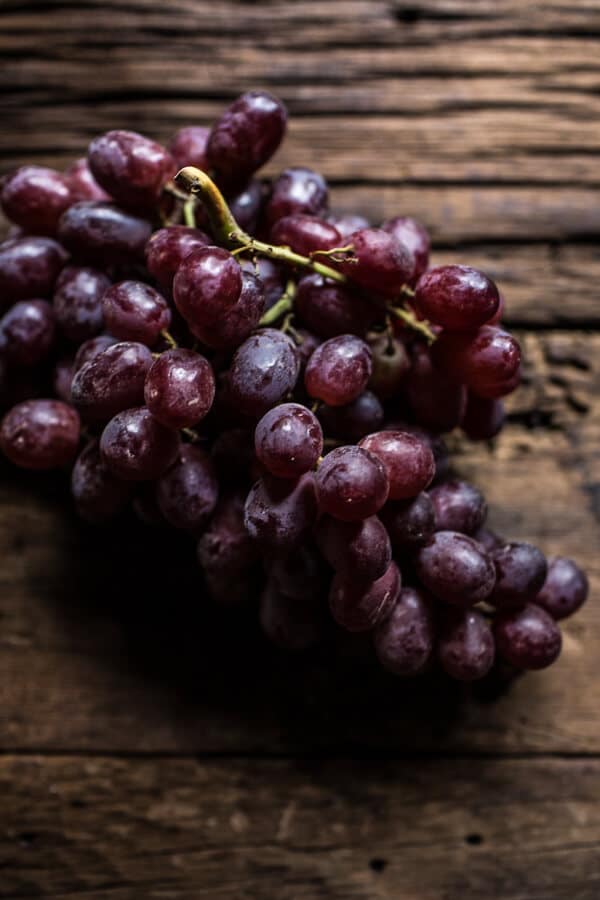 Fall Harvest Cider Roasted Chicken with Walnut Goat Cheese + Grapes | halfbakedharvest.com @hbharvest
