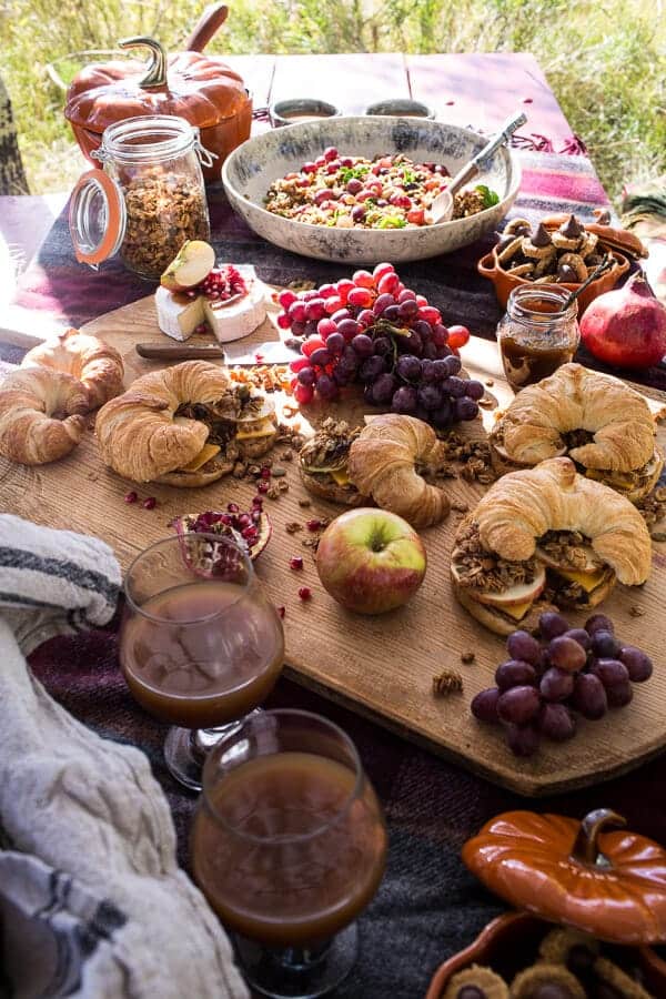 Fall Harvest Peanut Picnic + a Family Hike! | halfbakedharvest.com @hbharvest