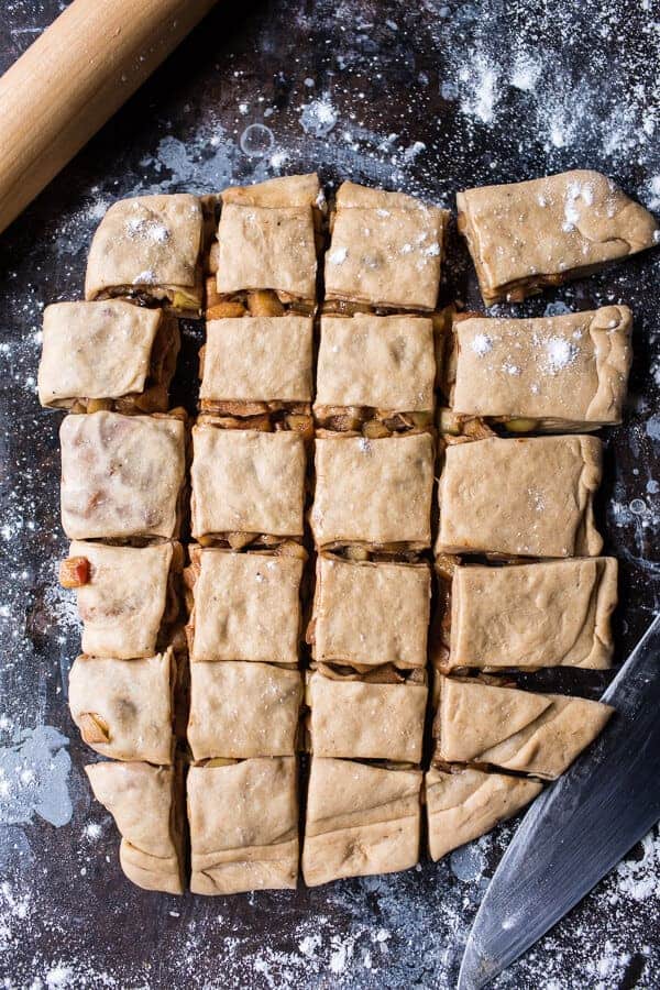Maple Glazed Apple Fritters | halfbakedharvest.com @hbharvest