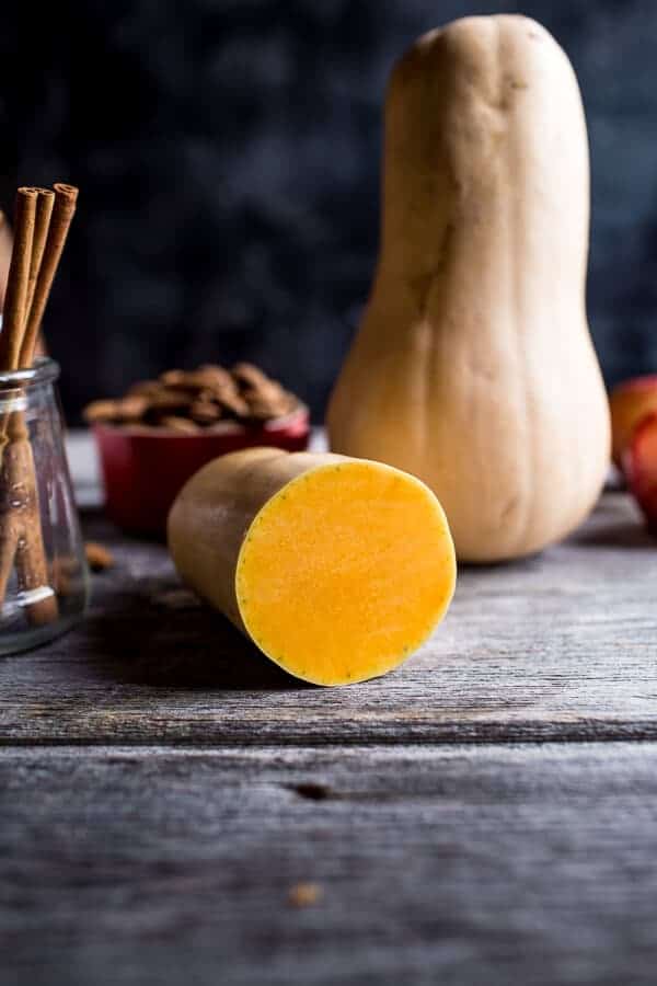Spiced Almond Pancakes with Candied Butternut Squash + Maple Butter | halfbakedharvest.com @hbharvest