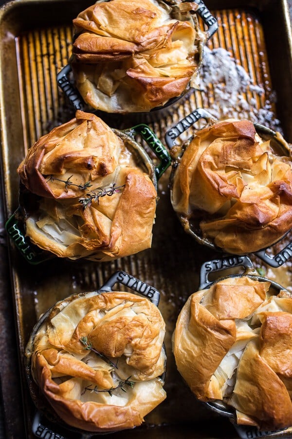 Autumn Chicken and Phyllo Dough Pot Pies | halfbakedharvest.com @hbharvest