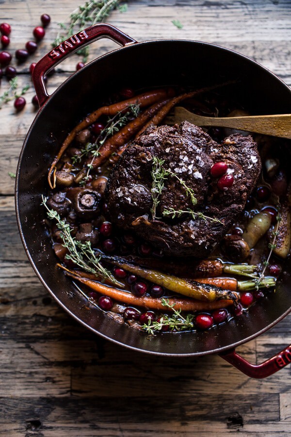 Cranberry Pot Roast | halfbakedharvest.com @hbharvest