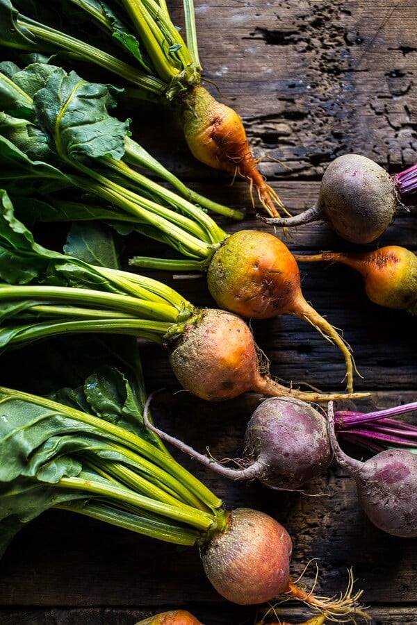 Miso Browned Butter and Brie Pasta with Roasted Beets + Walnuts | halfbakedharvest.com @hbharvest