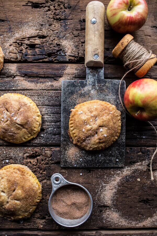Caramelized Condensed Milk Mini Apple Pies | halfbakedharvest.com @hbharvest
