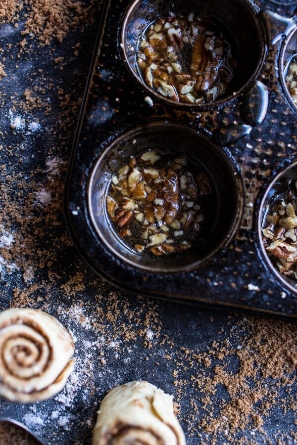 Cheat’s Brown Butter and Salted Maple Pecan Sticky Buns | halfbakedharvest.com @hbharvest